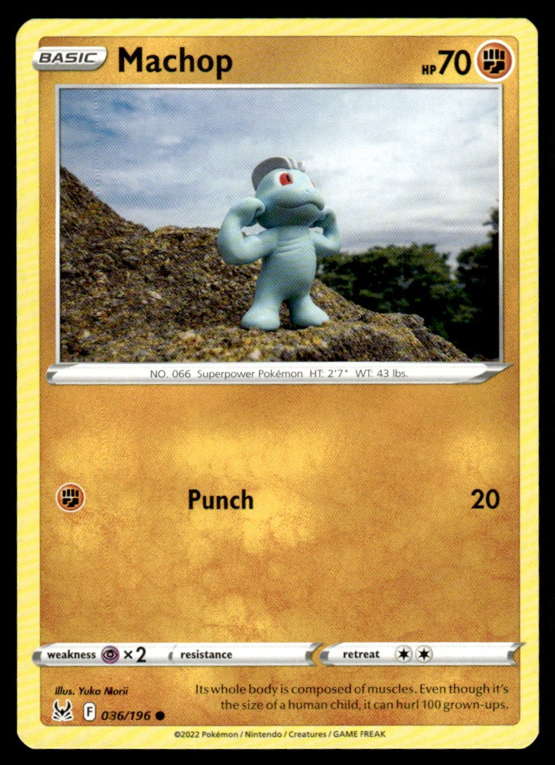 Machop 086/196 Comun - Lost Origin - Sword & Shield