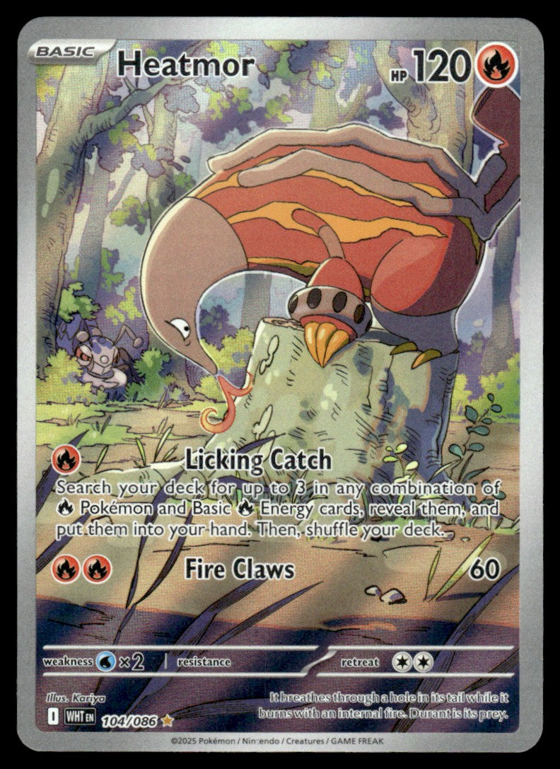 Heatmor 104/086 - White Flare - Scarlet & Violet