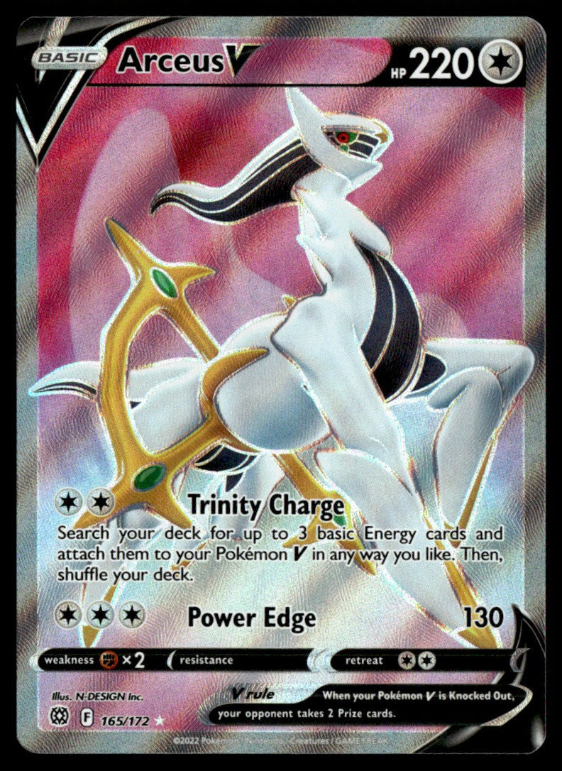 Arceus V 165/172 - Brilliant Stars - Sword & Shield