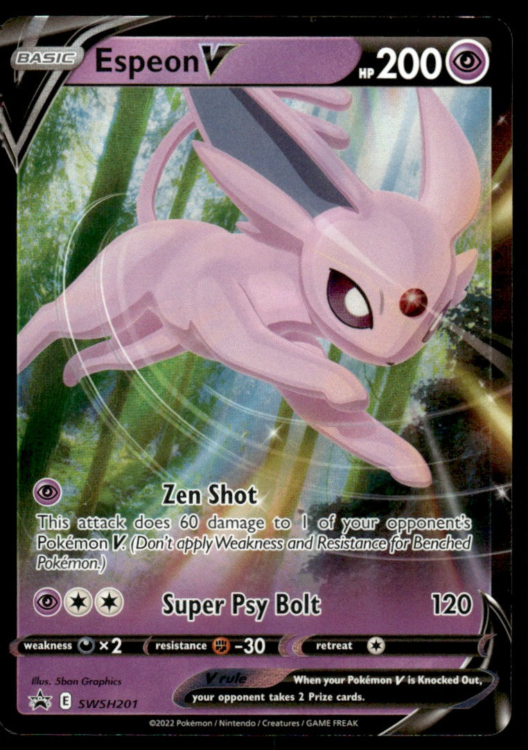 Espeon V SWSH201/PRSS - Sword & Shield Promos - Sword & Shield