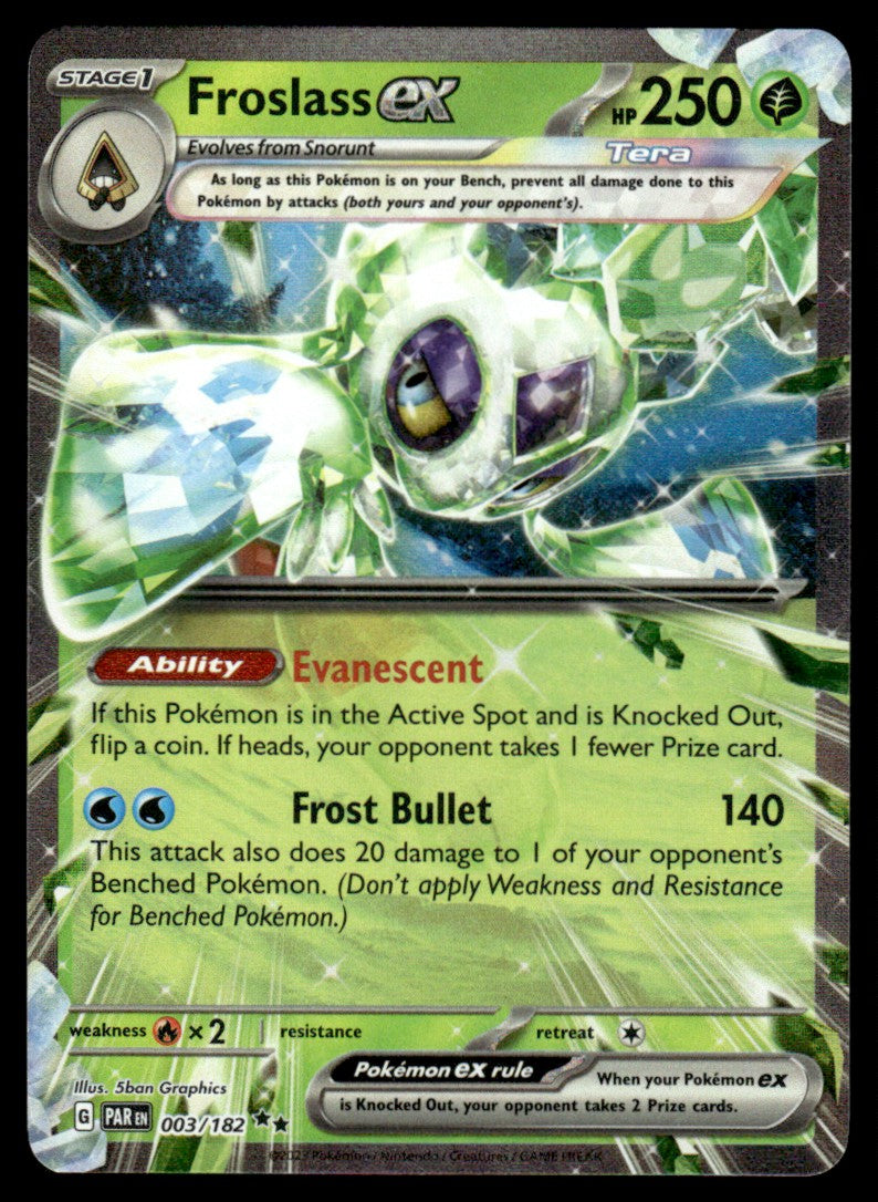 Froslass ex 003/182 - Paradox Rift - Scarlet & Violet