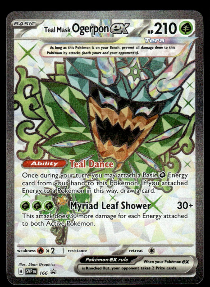 Teal Mask Ogerpon ex 166/PRSV - Scarlet & Violet Promos - Scarlet & Violet