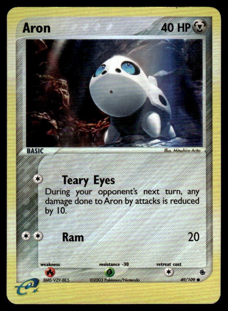 NM - Aron 49 - Reverse - EX Ruby & Sapphire