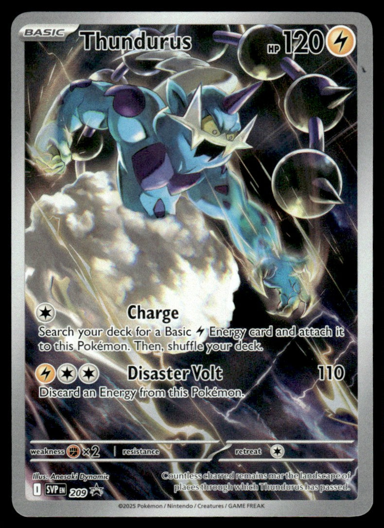 Thundurus 209/PRSV - Scarlet & Violet Promos - Scarlet & Violet