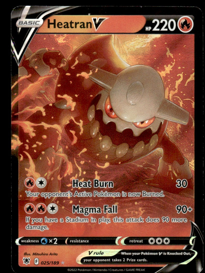 Heatran V 025/189 - Astral Radiance - Sword & Shield