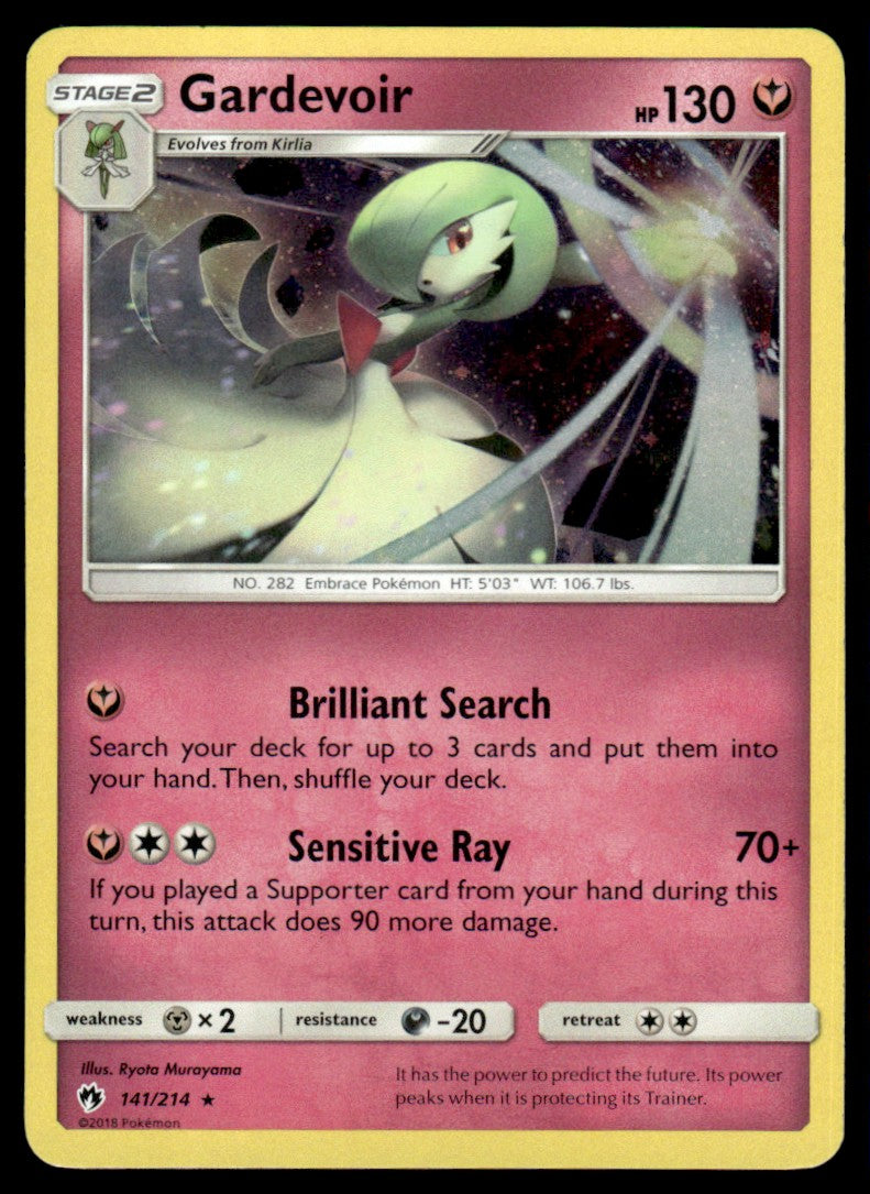 NM - Gardevoir 141 - Holo - Lost Thunder
