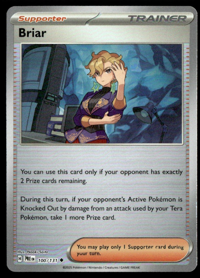 Briar (Poke Ball Pattern) 100/131 - Prismatic Evolutions - Scarlet & Violet