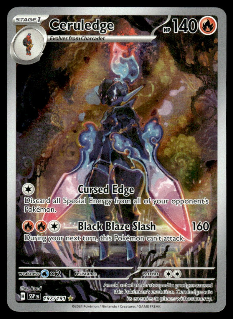 Ceruledge 197/191 - Surging Sparks - Scarlet & Violet
