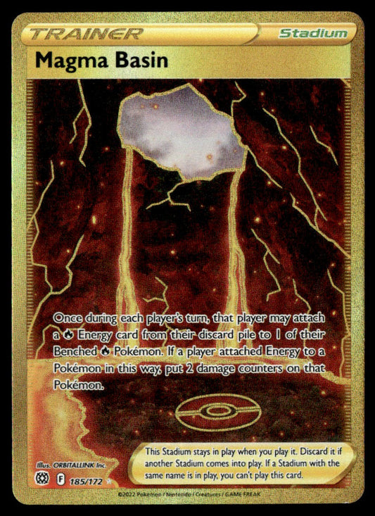 Magma Basin 185/172 - Brilliant Stars - Sword & Shield