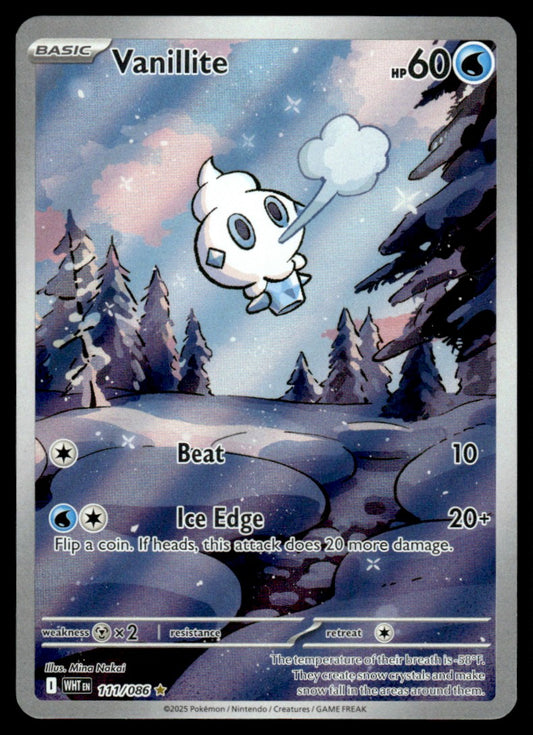 Vanillite 111/086 - White Flare - Scarlet & Violet