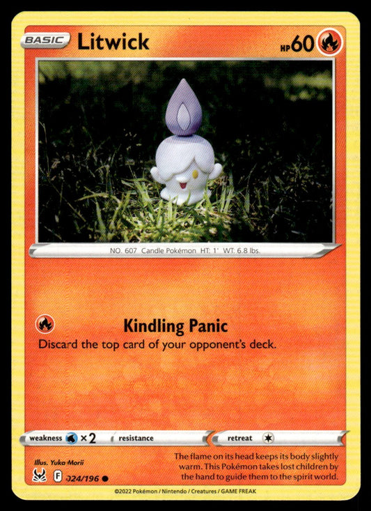 Litwick 024/196 Comun - Lost Origin - Sword & Shield