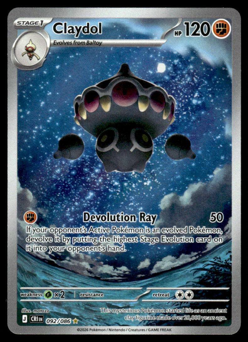 Claydol 092/086 - Chaos Rising - Mega Evolution