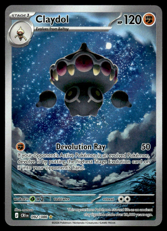 Claydol 092/086 - Chaos Rising - Mega Evolution