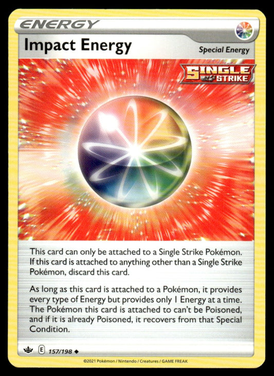 Impact Energy 157/198 Uncomon - Chilling Reign - Sword & Shield