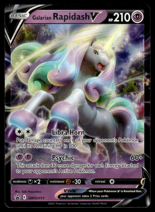 Galarian Rapidash V SWSH111/PRSS - Sword & Shield Promos - Sword & Shield