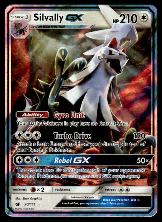 NM Silvally-GX 90 - Crimson Invasion
