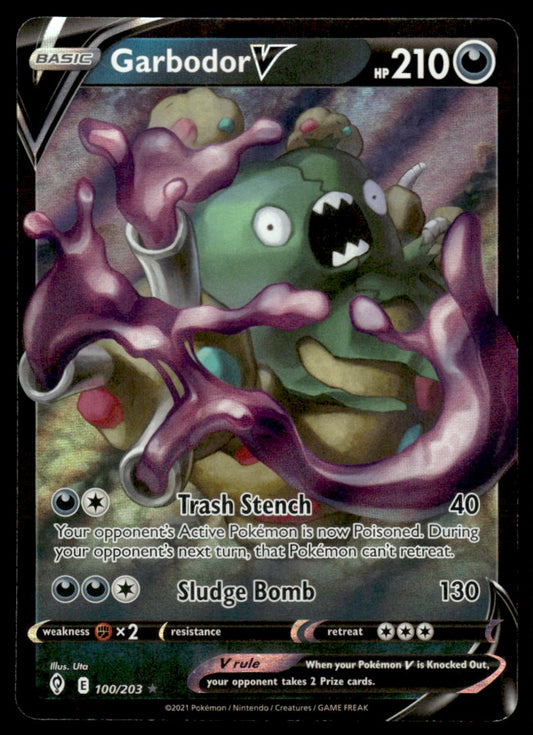 Garbodor V 100/203 - Evolving Skies - Sword & Shield