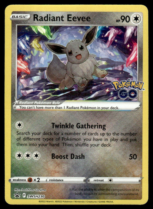 Radiant Eevee SWSH230/PRSS - Sword & Shield Promos - Sword & Shield