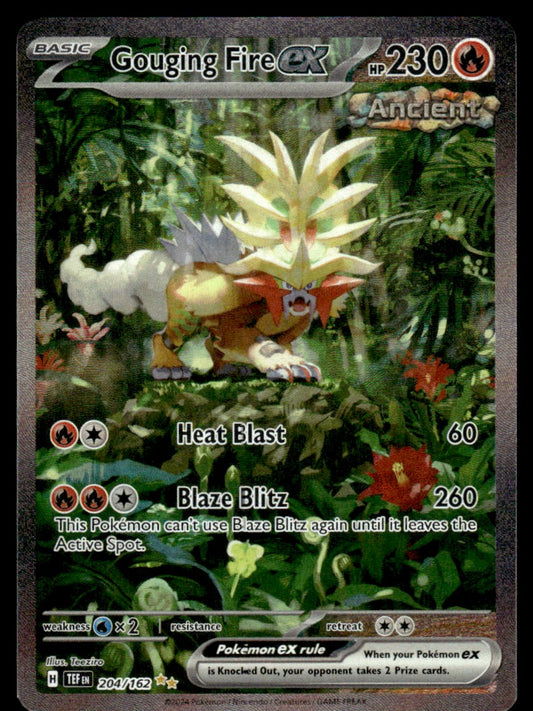 Gouging Fire ex 204/162 - Temporal Forces - Scarlet & Violet