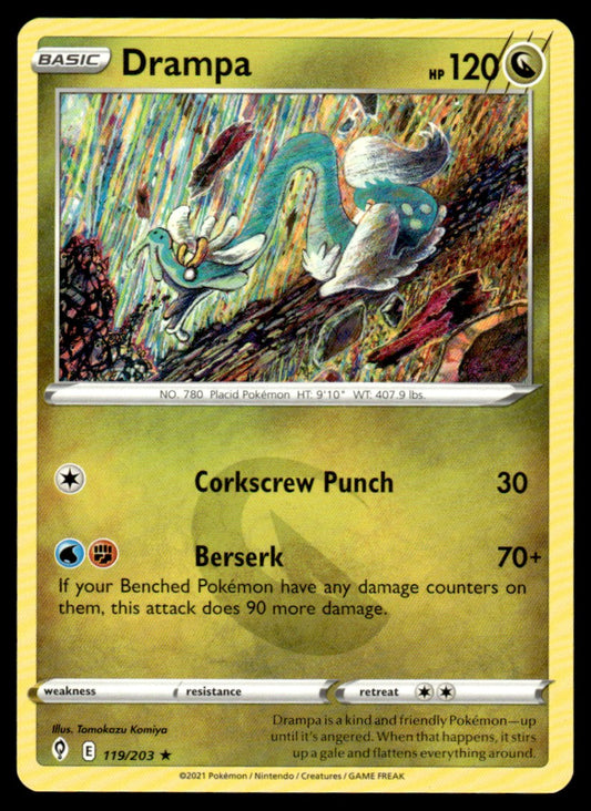 Drampa 119/203 Rare - Evolving Skies - Sword & Shield