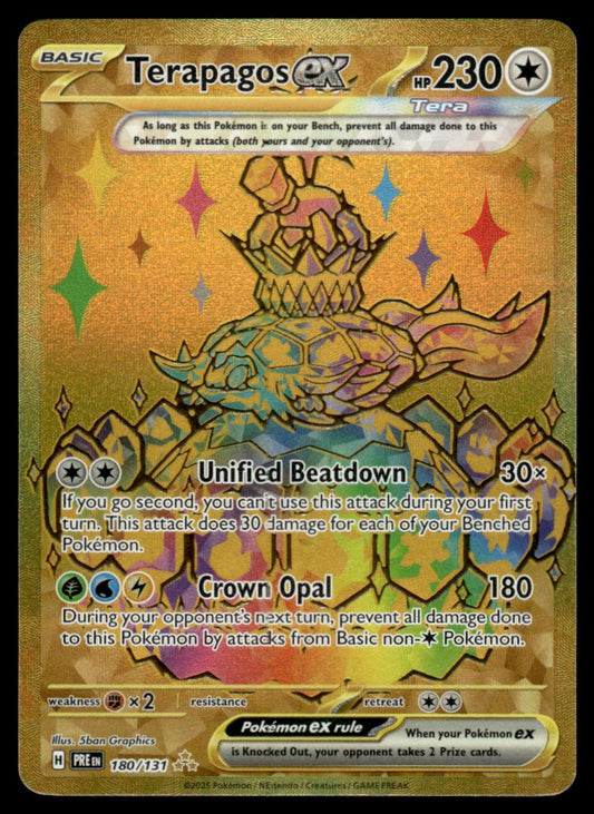 Terapagos ex 180/131 - Prismatic Evolutions - Scarlet & Violet
