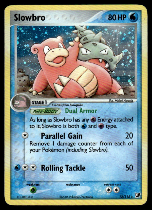 NM - Slowbro 13 - Holo - Unseen Forces