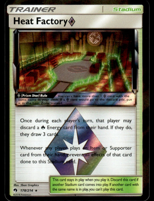 LP - Heat Factory Prism Star 178 - Holo - Lost Thunder