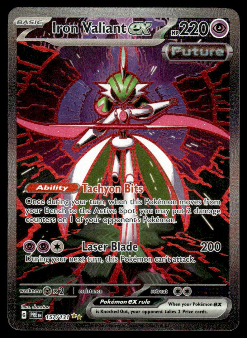 Iron Valiant ex 157/131 - Prismatic Evolutions - Scarlet & Violet