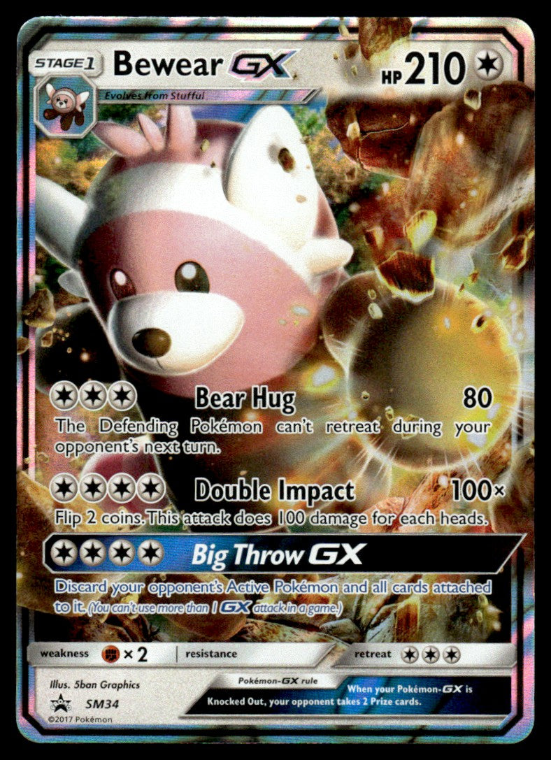 Bewear-GX - NM - SM34 - Sun & Moon Promos