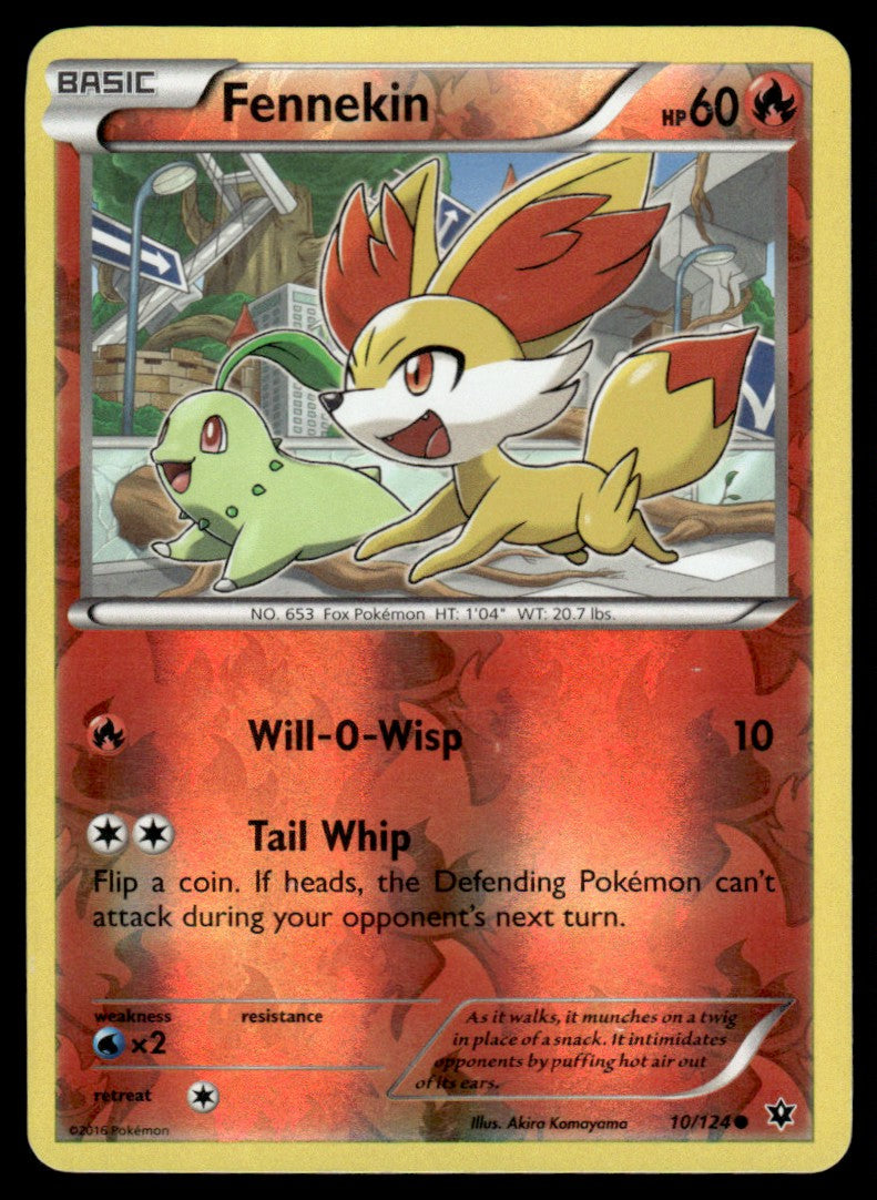 NM - Fennekin 10 - Reverse - Fates Collide