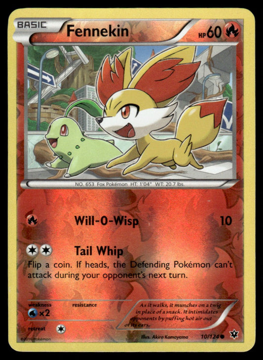 NM - Fennekin 10 - Reverse - Fates Collide