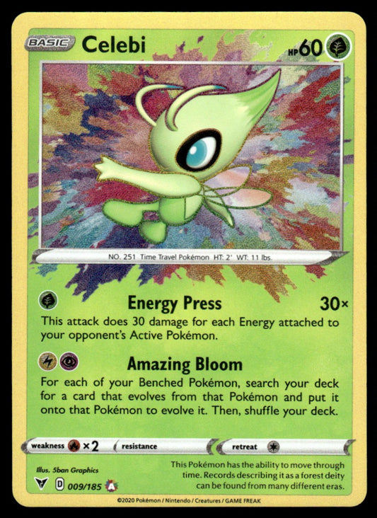 Celebi 009/185 - Vivid Voltage - Sword & Shield