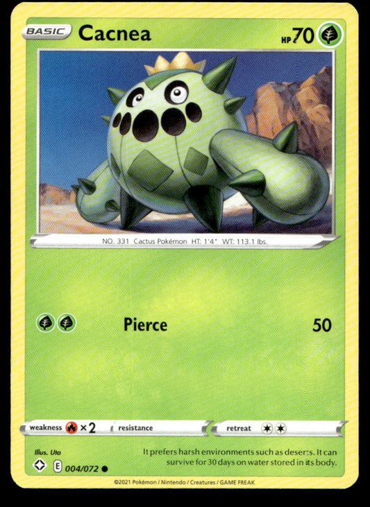 Cacnea 004/072 Comun - Shining Fates - Sword & Shield