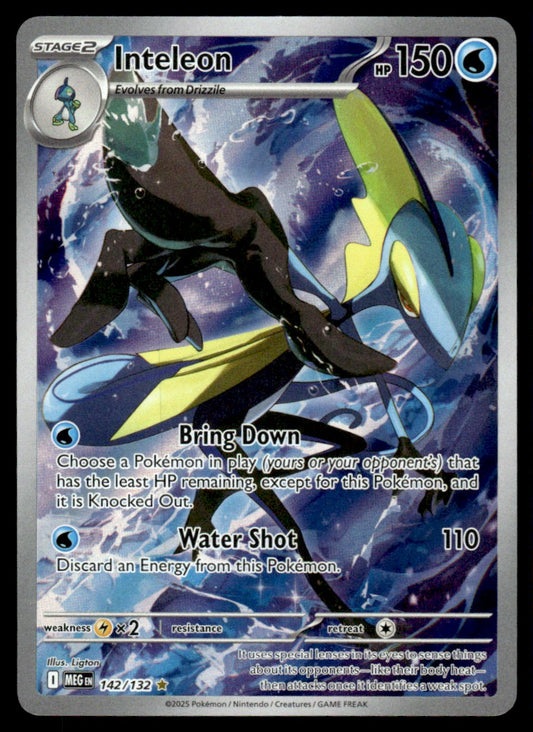 Inteleon 142/132 - Mega Evolution Base Set - Mega Evolution