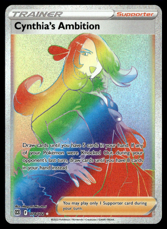 Cynthia’s Ambition 178/172 - Brilliant Stars - Sword & Shield