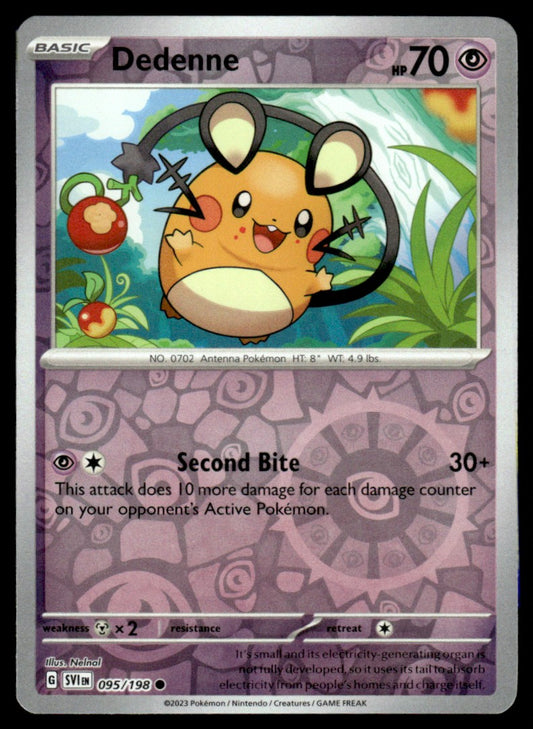 Dedenne 095/198 Reverse - Scarlet & Violet Base Set - Scarlet & Violet