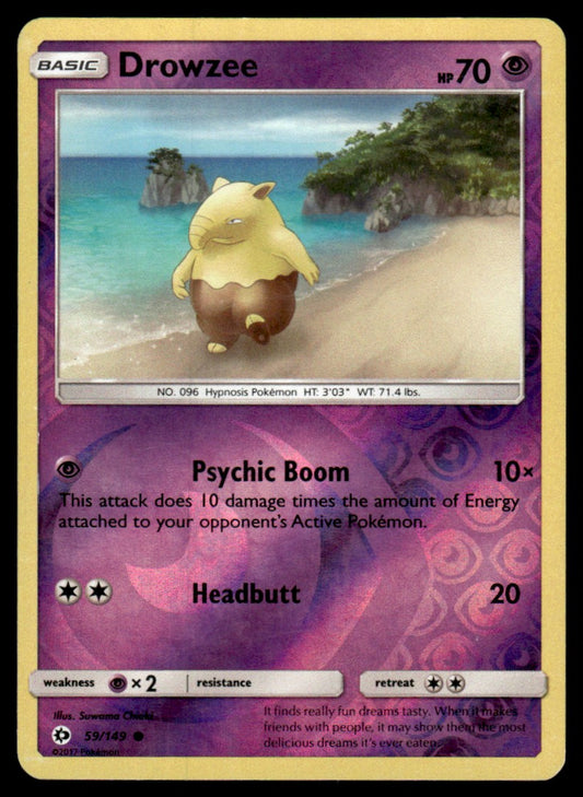 LP - Drowzee 59 - Reverse - Sun & Moon