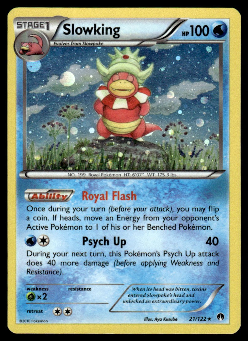NM - Slowking (Cosmo Holo) 21 - Holo - BREAKpoint