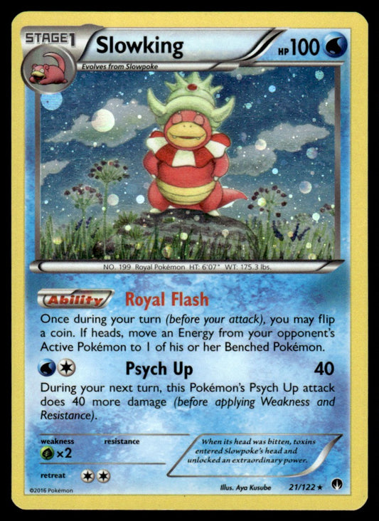 NM - Slowking (Cosmo Holo) 21 - Holo - BREAKpoint