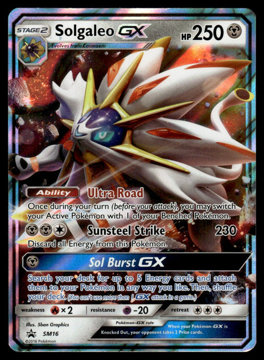NM Solgaleo-GX SM16 - Sun & Moon Promos