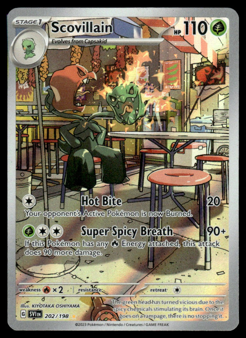 Scovillain 202/198 - Scarlet & Violet Base Set - Scarlet & Violet