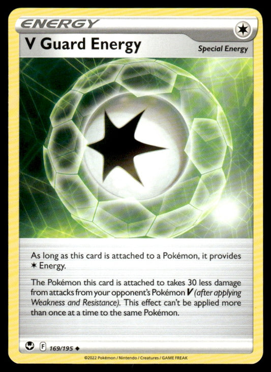 V Guard Energy 169/195 Uncomon - Silver Tempest - Sword & Shield