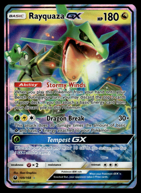NM Rayquaza-GX 109 - Celestial Storm