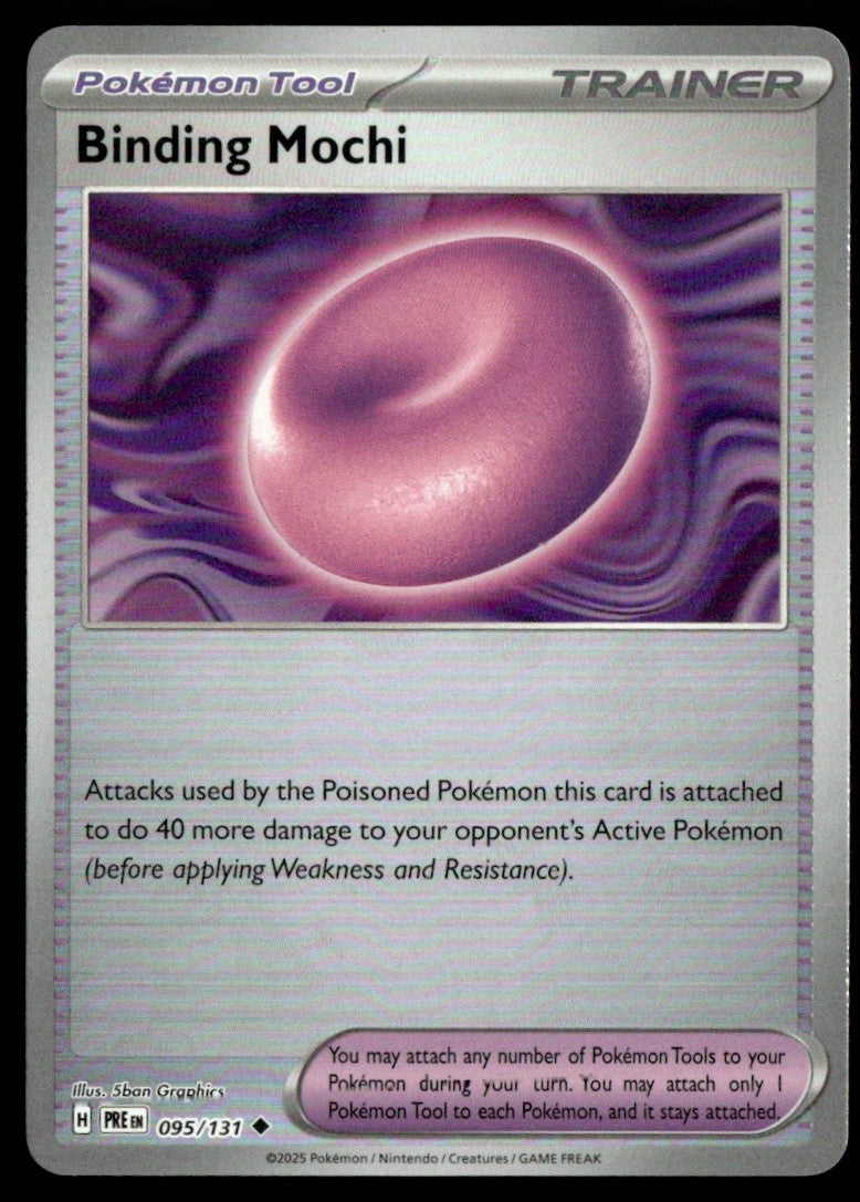 Carte Pokemon MOCHI DE SERVITUDE 095/131 REVERSE POKEBALL EV8.5 PRE FR NEUF Carte Pokemon MOCHI DE SERVITUDE 095/131 REVERSE POKEBALL EV8.5 PRE FR NEUF