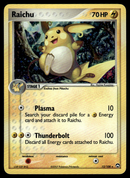 NM - Raichu 12 - Holo - Power Keepers