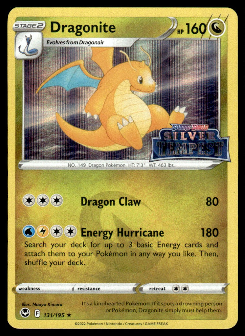 Dragonite (Pre Release) 131/195 - Silver Tempest - Sword & Shield