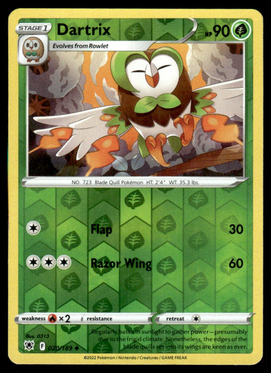 Dartrix 020/189 Reverse - Astral Radiance - Sword & Shield