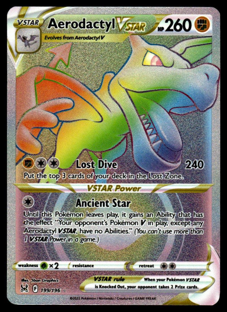 Aerodactyl VSTAR 199/196 - Lost Origin - Sword & Shield