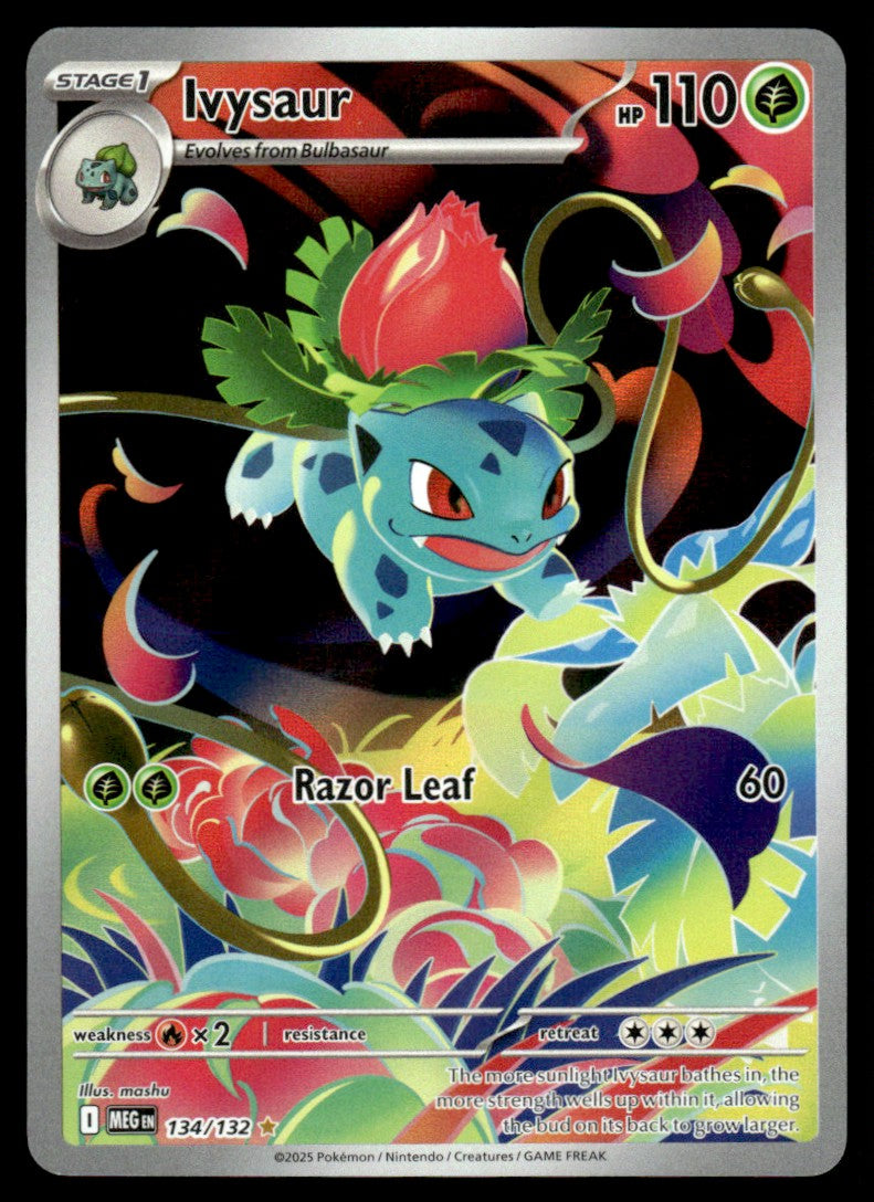 Ivysaur 134/132 - Mega Evolution Base Set - Mega Evolution