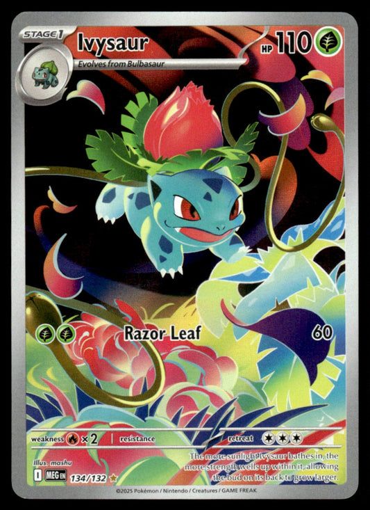 Ivysaur 134/132 - Mega Evolution Base Set - Mega Evolution